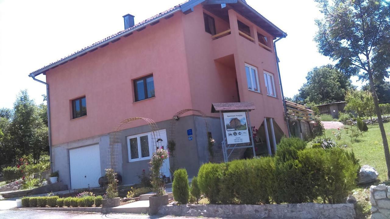 Apartman Franjicic Korenica Kültér fotó